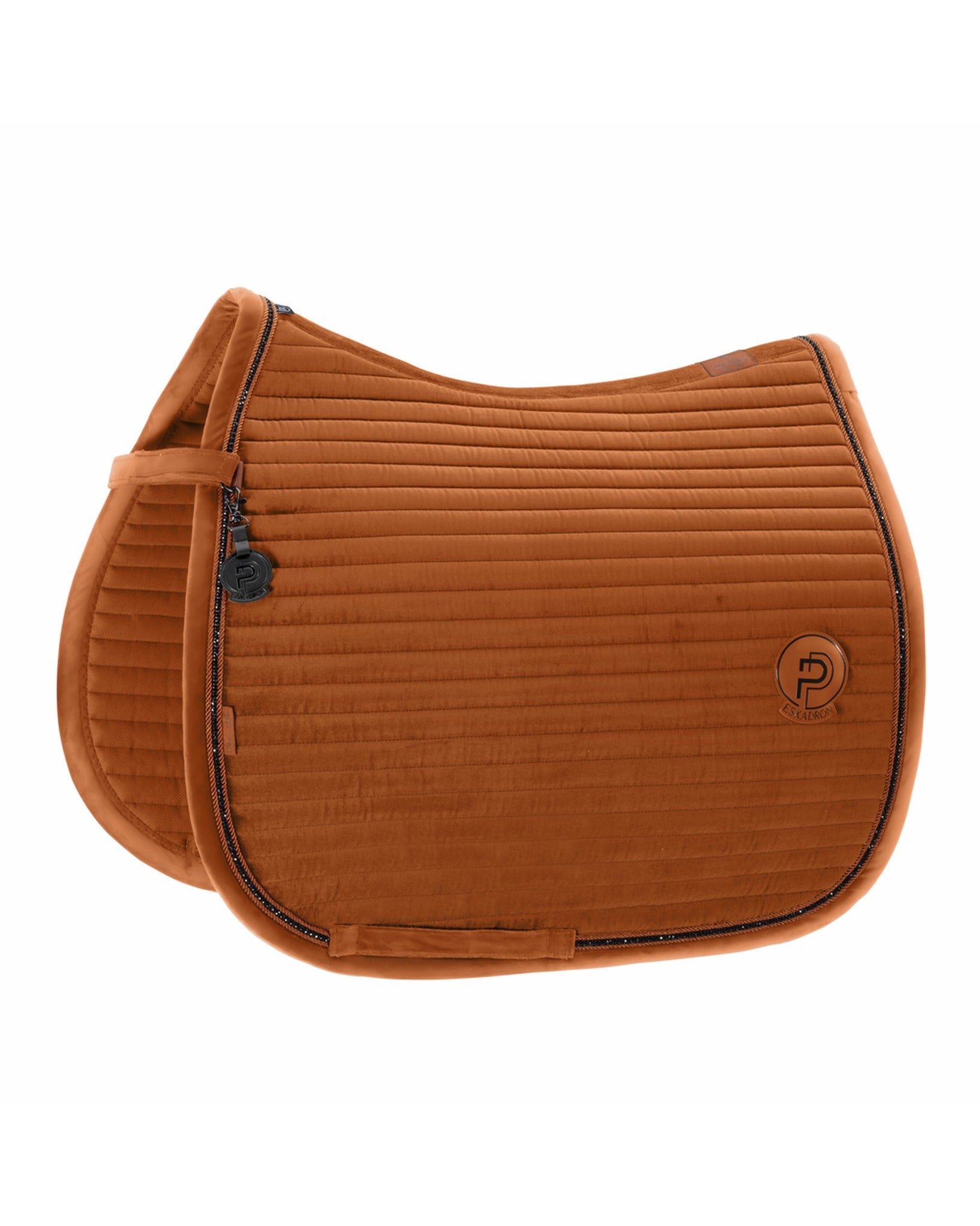 Eskadron Velvet Crystal Saddle Pad Platinum 26