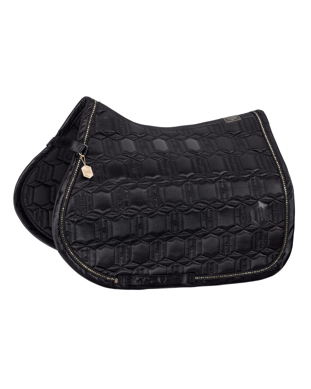 Eskadron Satin Crystal Saddle Pad Heritage 2024 - Black