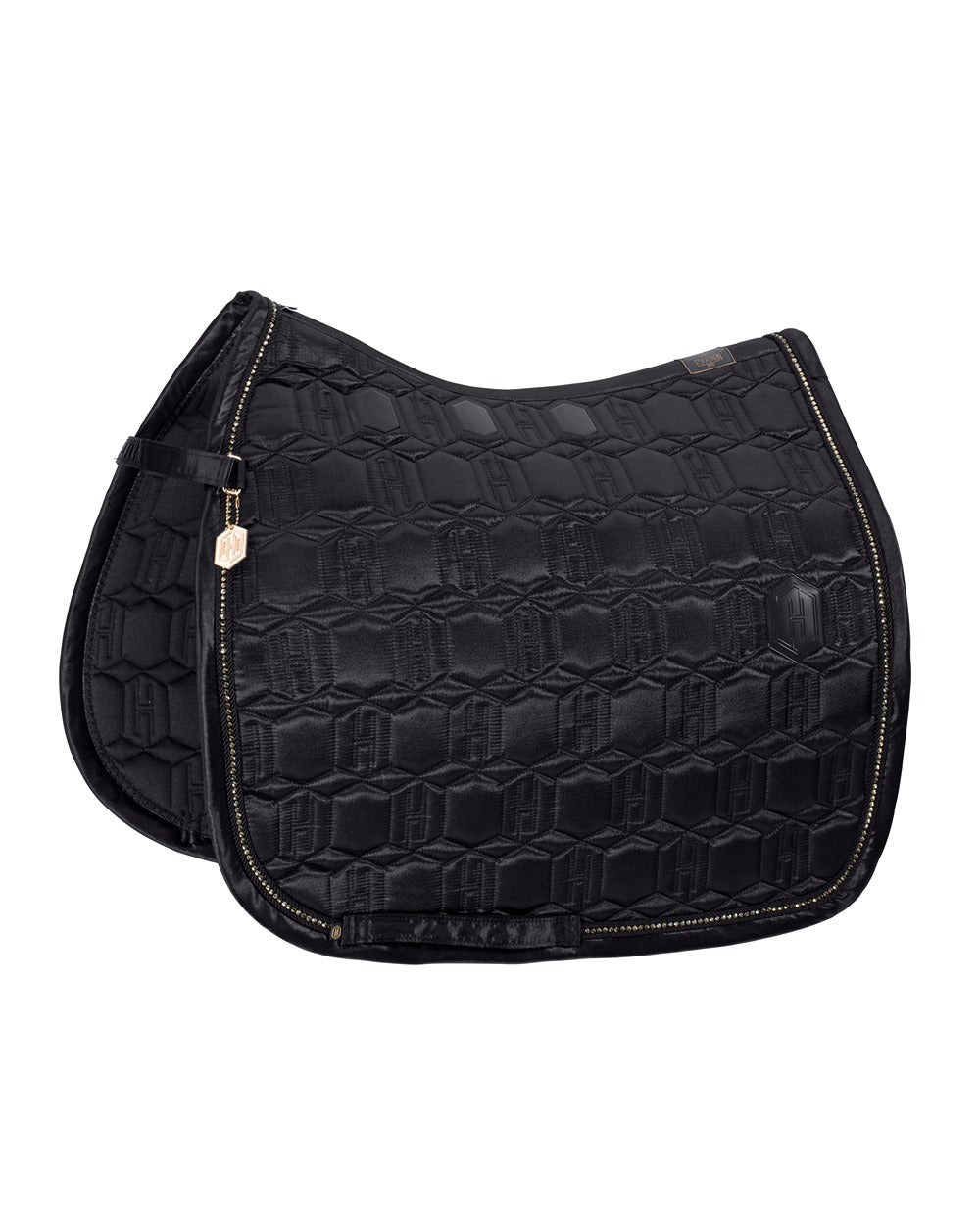 Eskadron Satin Crystal Saddle Pad Heritage 2024 - Black