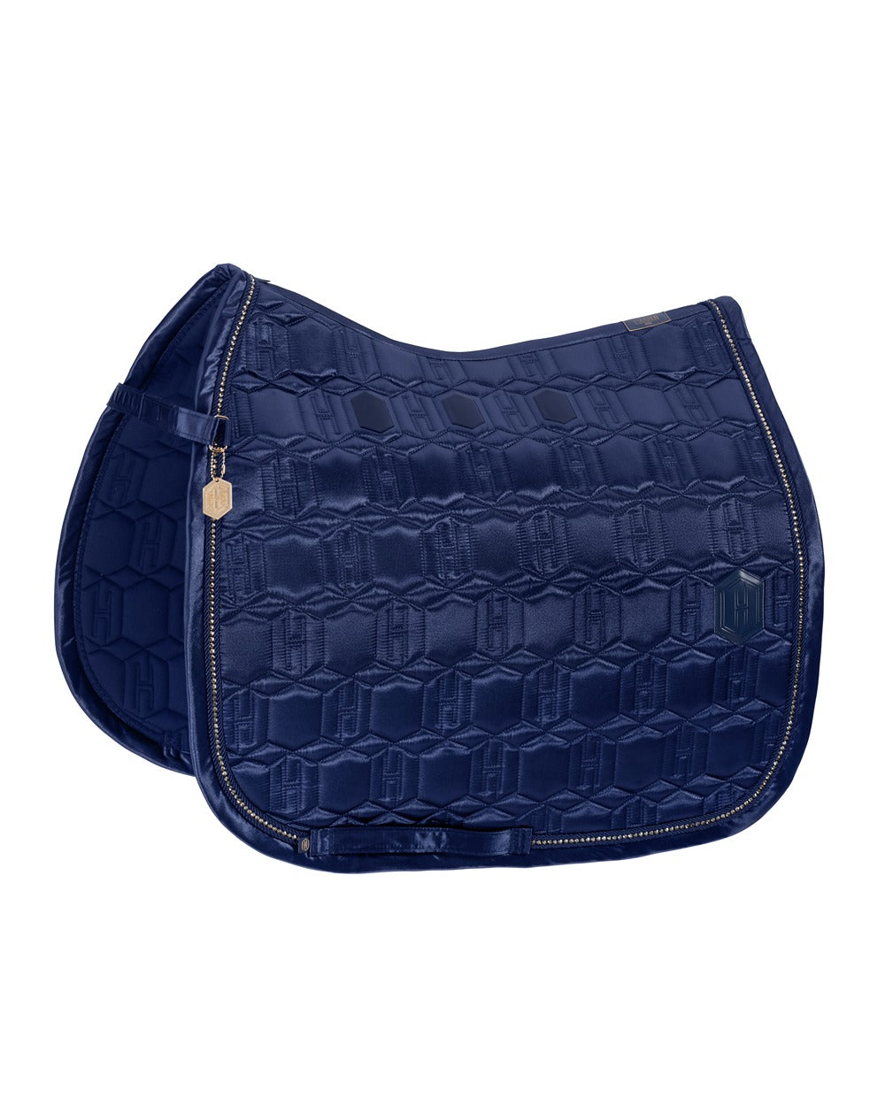 Eskadron Satin Crystal Saddle Pad Heritage 2024 - Night Blue