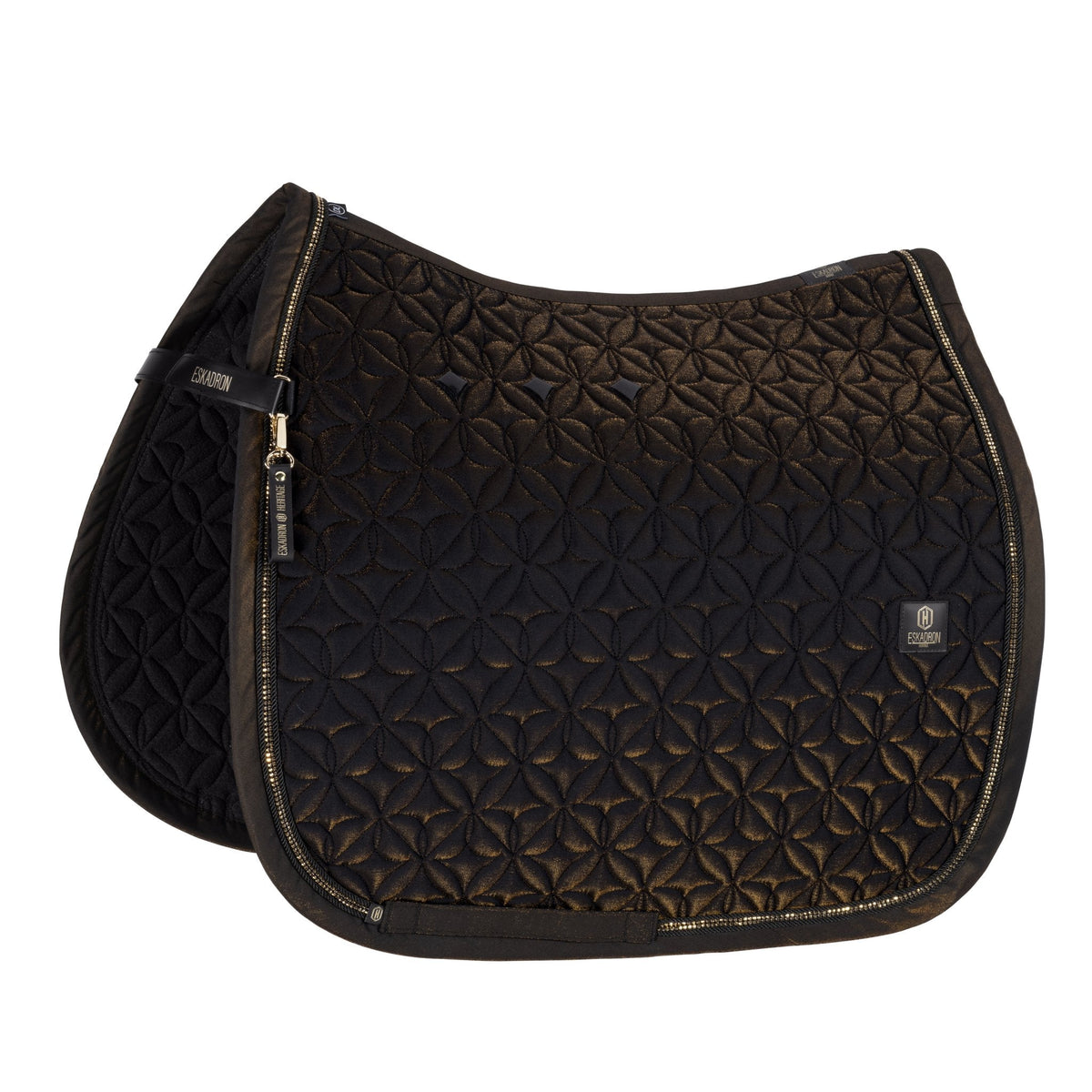 HERITAGE GLAM CRYSTAL Saddle Cloth - Black