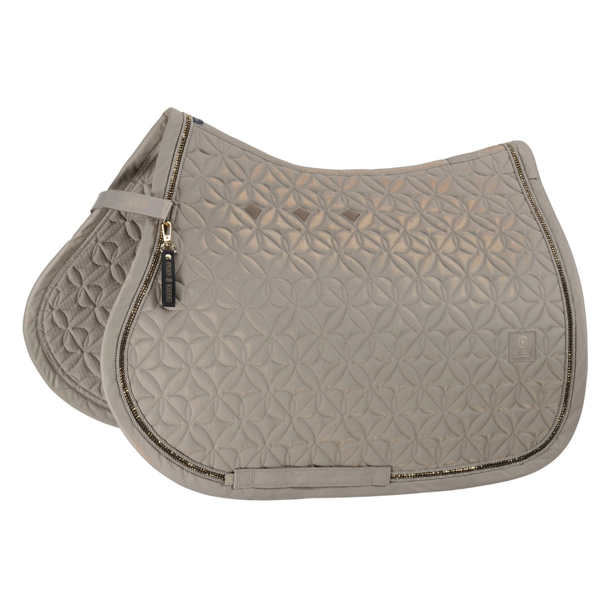 HERITAGE GLAM CRYSTAL Saddle Cloth - Ash