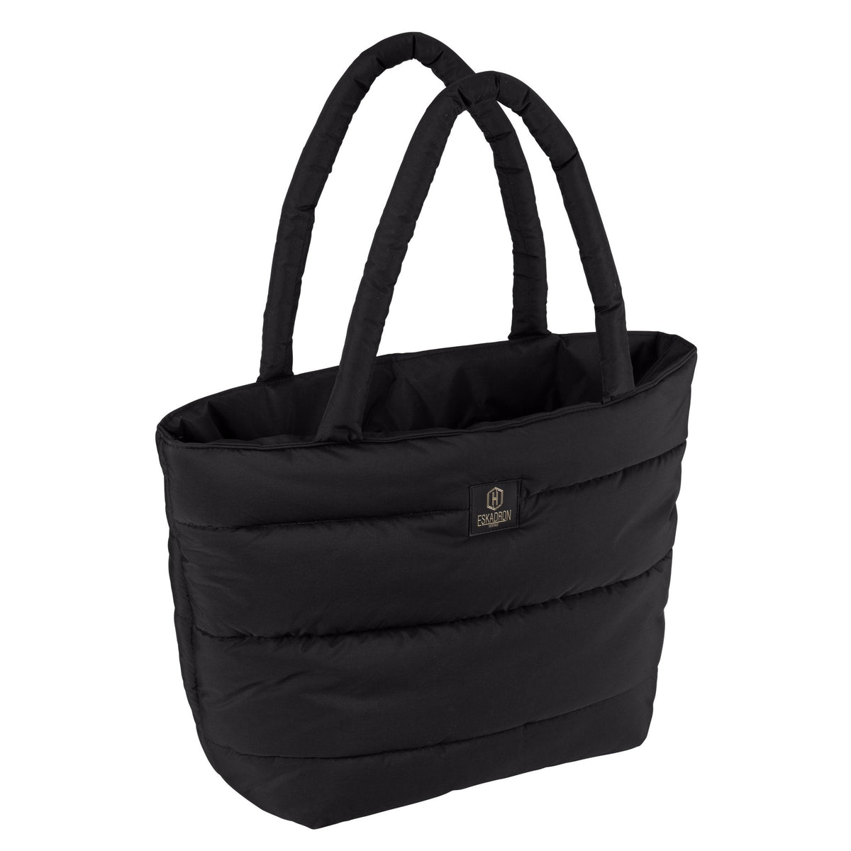 HERITAGE QUILT Shopper Bag - Black