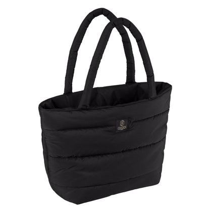 HERITAGE QUILT Shopper Bag - Black