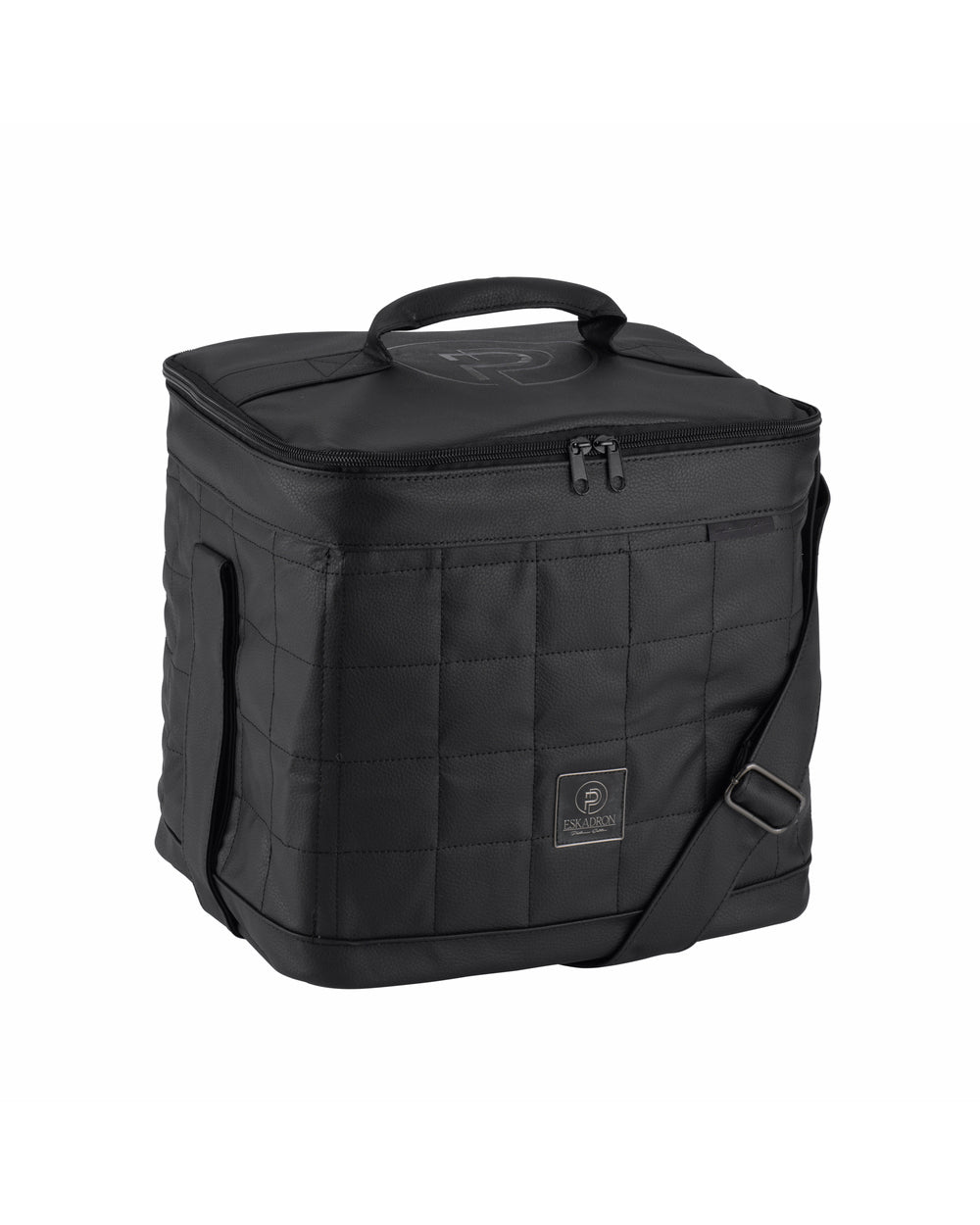 Eskadron Faux Leather Accessories Bag Platinum 25