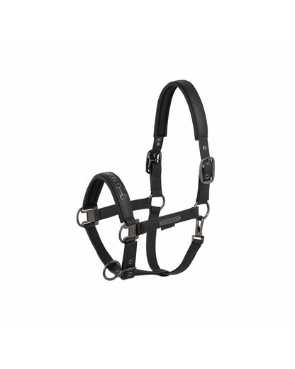 Eskadron Double Pin Faux Leather Headcollar Platinum 25