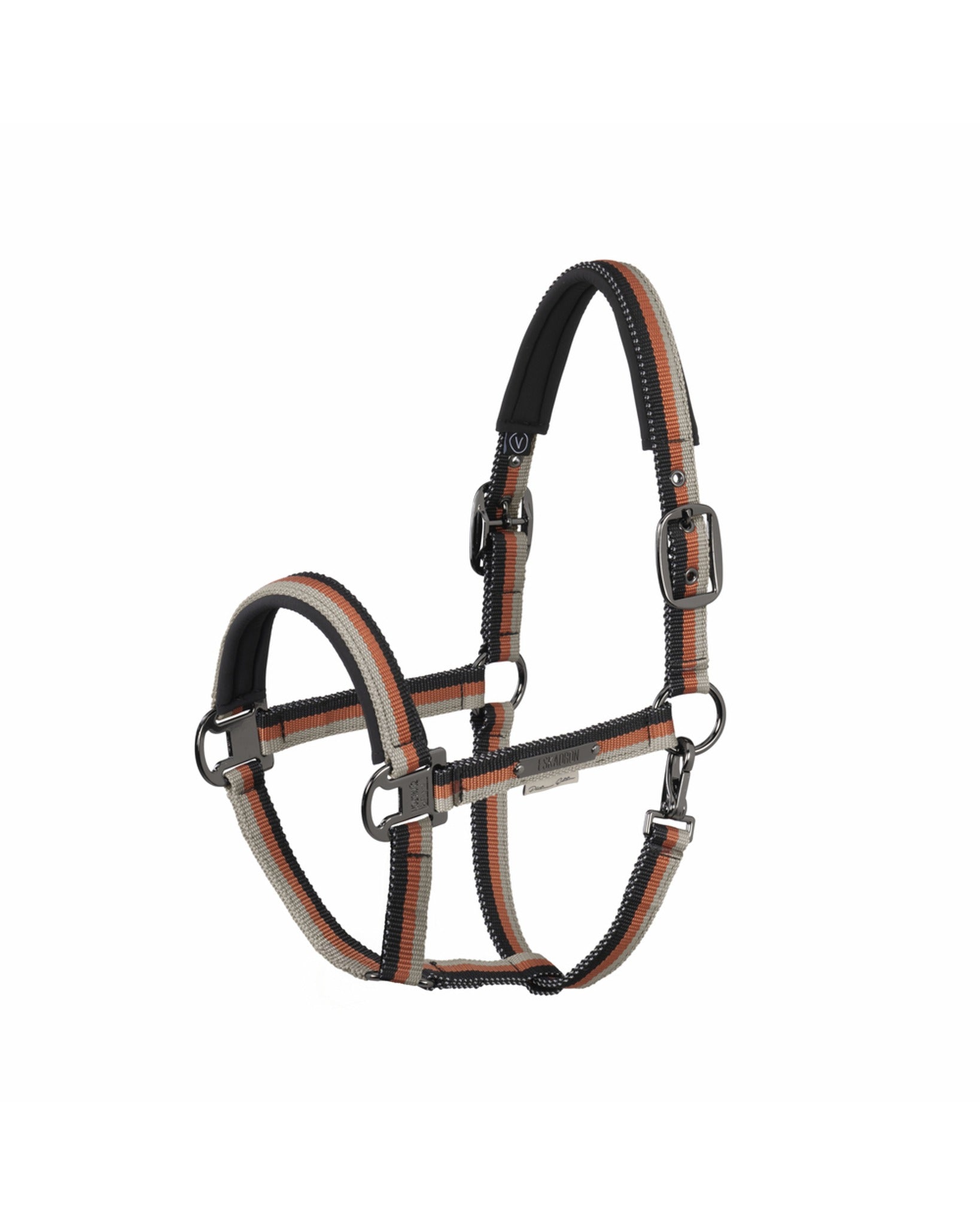 Eskadron Lightweight Double Pin Headcollar Platinum 26