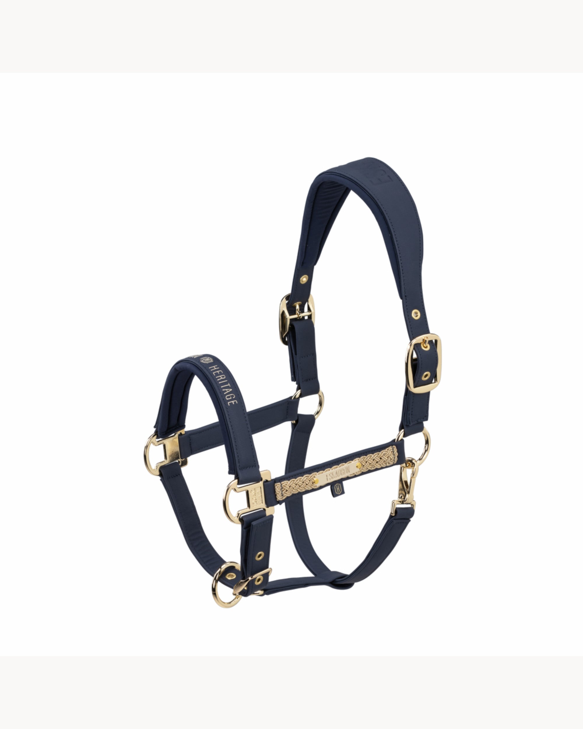 Eskadron Faux Leather Double Pin Headcollar Heritage 25