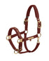 HERITAGE SPARKLE DOUBLE PIN Headcollar - Merlot