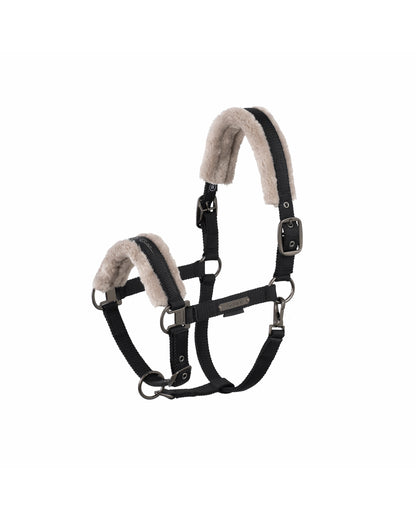 Eskadron Double Pin Faux Fur Headcollar Platinum 25