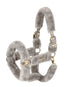 HERITAGE FAUX FUR COMPLETE Headcollar - Ash