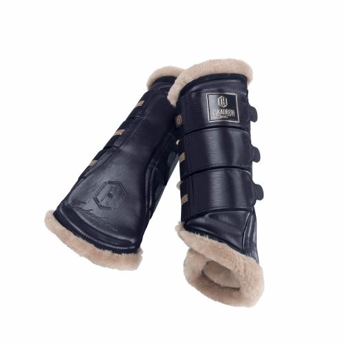 Eskadron Glamslate Faux Fur Tendon Boots Heritage AW23 -Night Blue-XXXS-