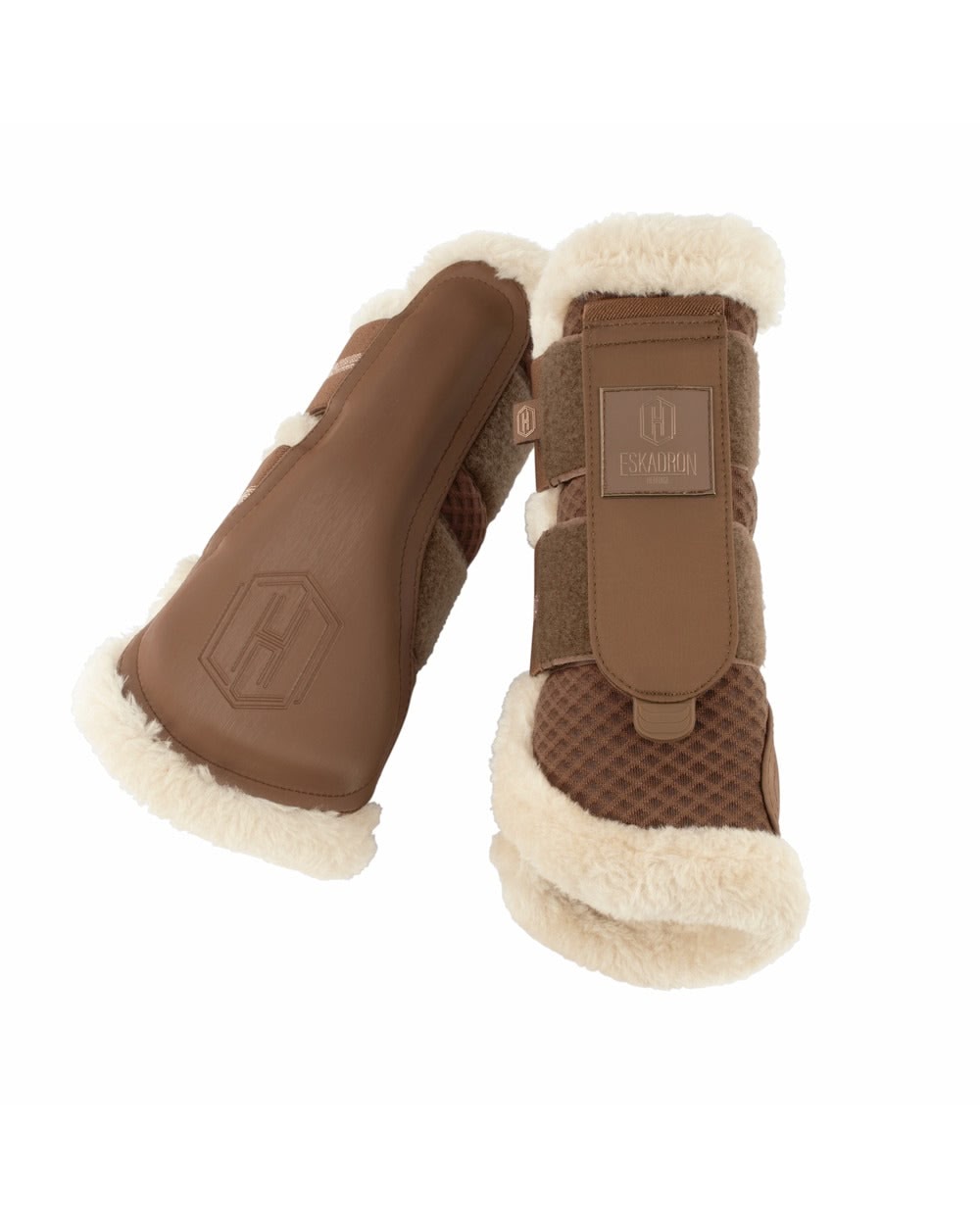 Eskadron Mesh Faux Fur Tendon Boots Heritage 2024 - Cognac.