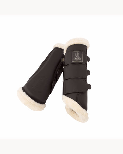 Eskadron Faux Leather/Fur Tendon Boots Heritage 25