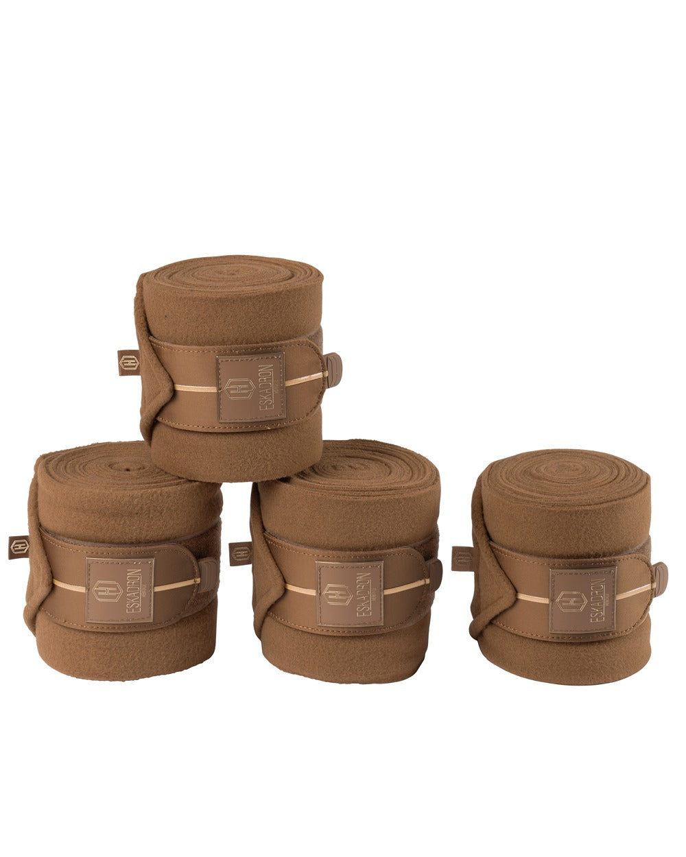 Fleece Bandages Heritage 2024 Set of 4 - Cognac