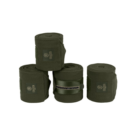 HERITAGE FLEECE JEWEL Bandages - Deep Moss