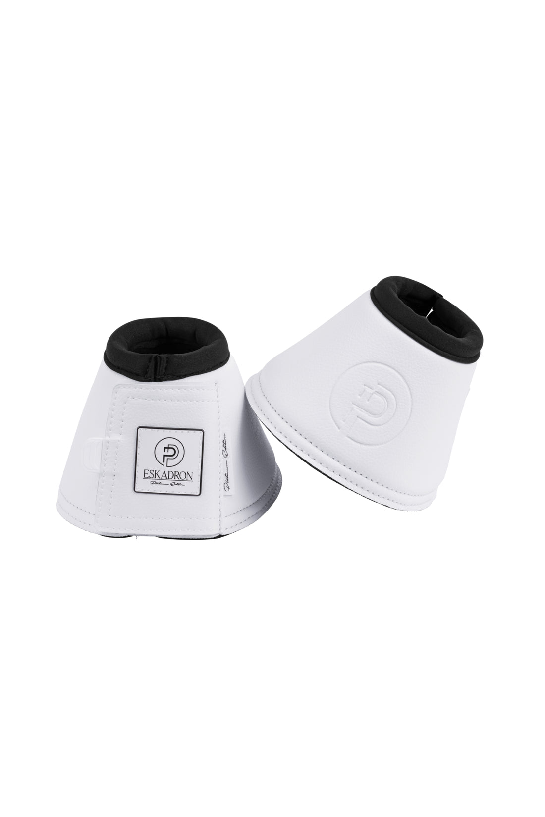 Eskadron Faux Leather Bell Boots Platinum 24.