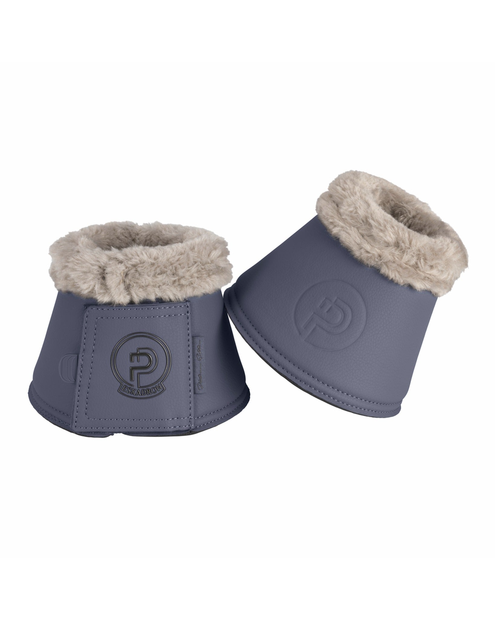 Eskadron Faux Leather Faux Fur Bell Boots Platinum 26