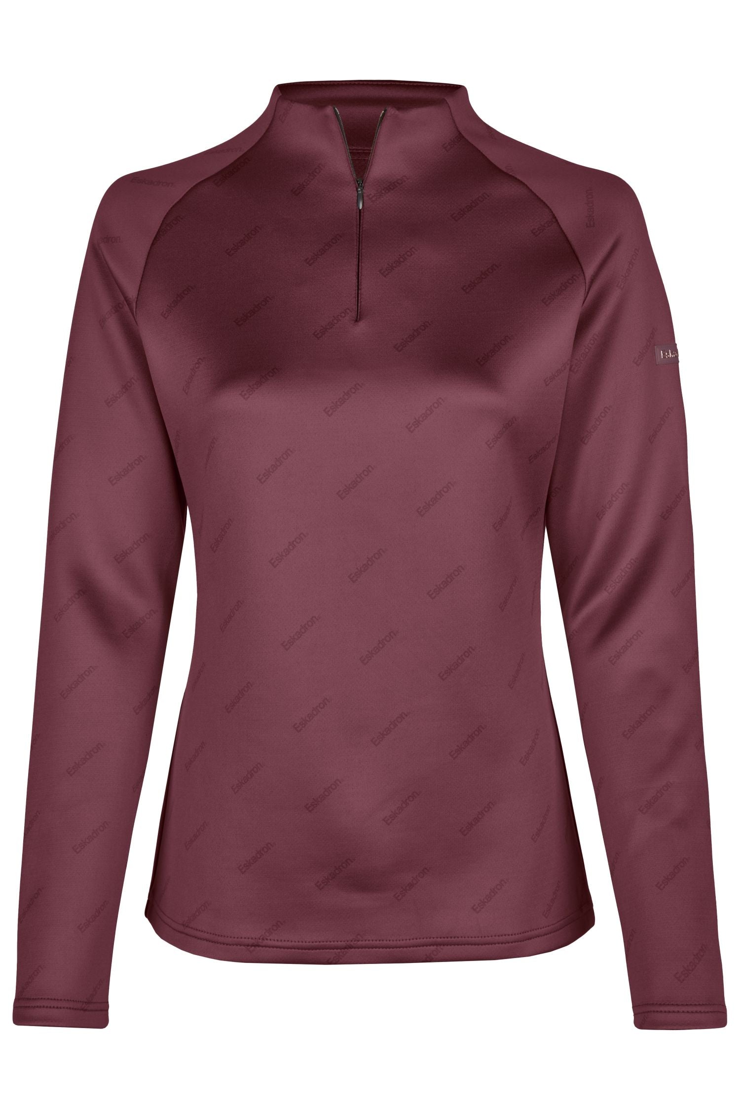 Eskadron Half-Zip Ladies Shirt Heritage AW23 -Cassis-XX/Small-