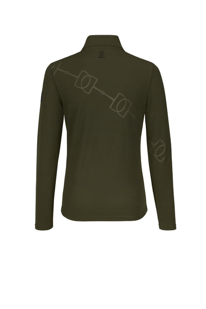 HERITAGE HALF-ZIP Shirt - Deep Moss