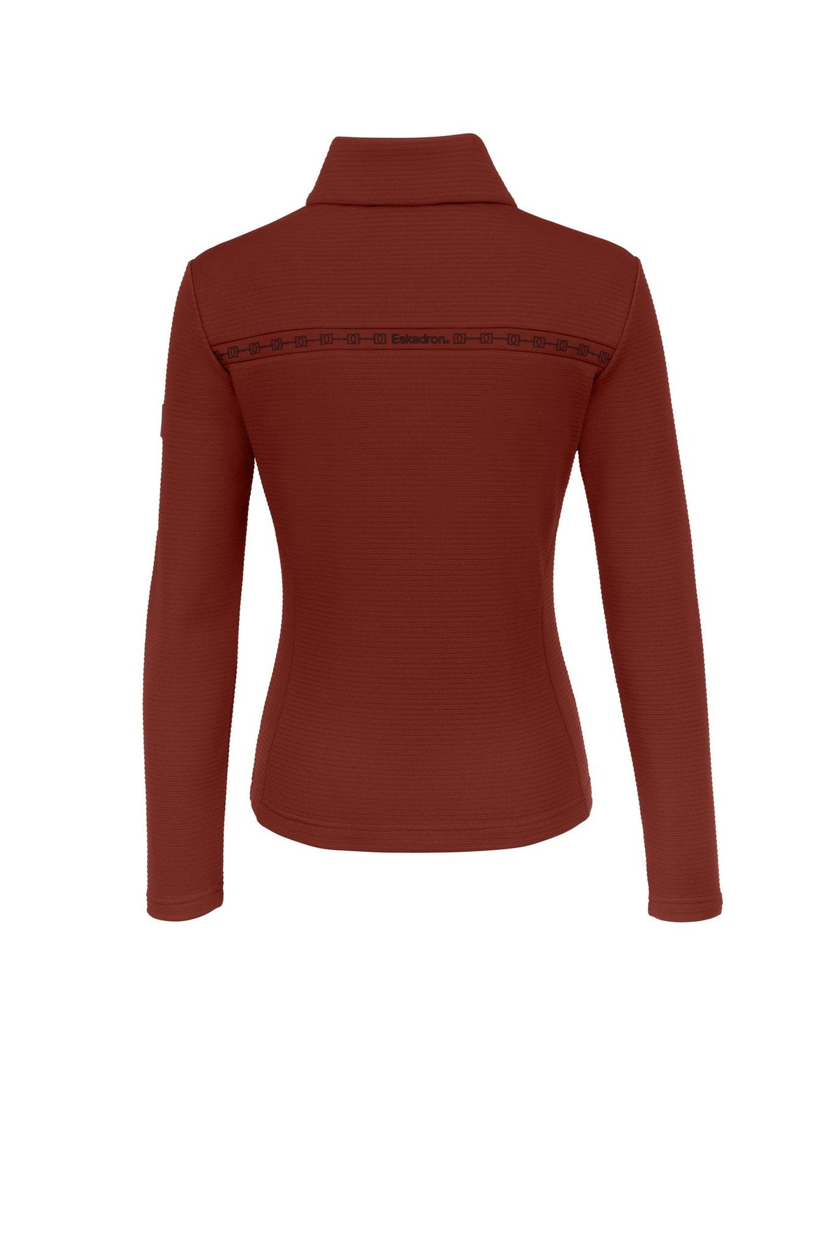 HERITAGE ZIP-SHIRT - Merlot