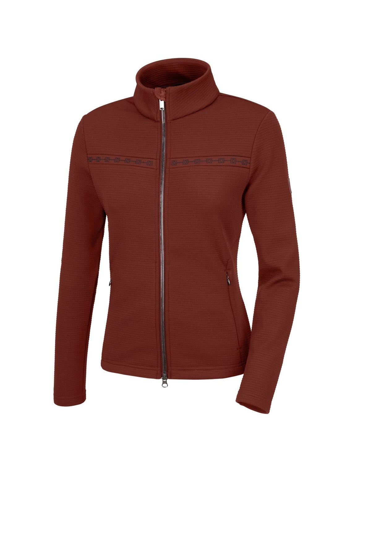 HERITAGE ZIP-SHIRT - Merlot