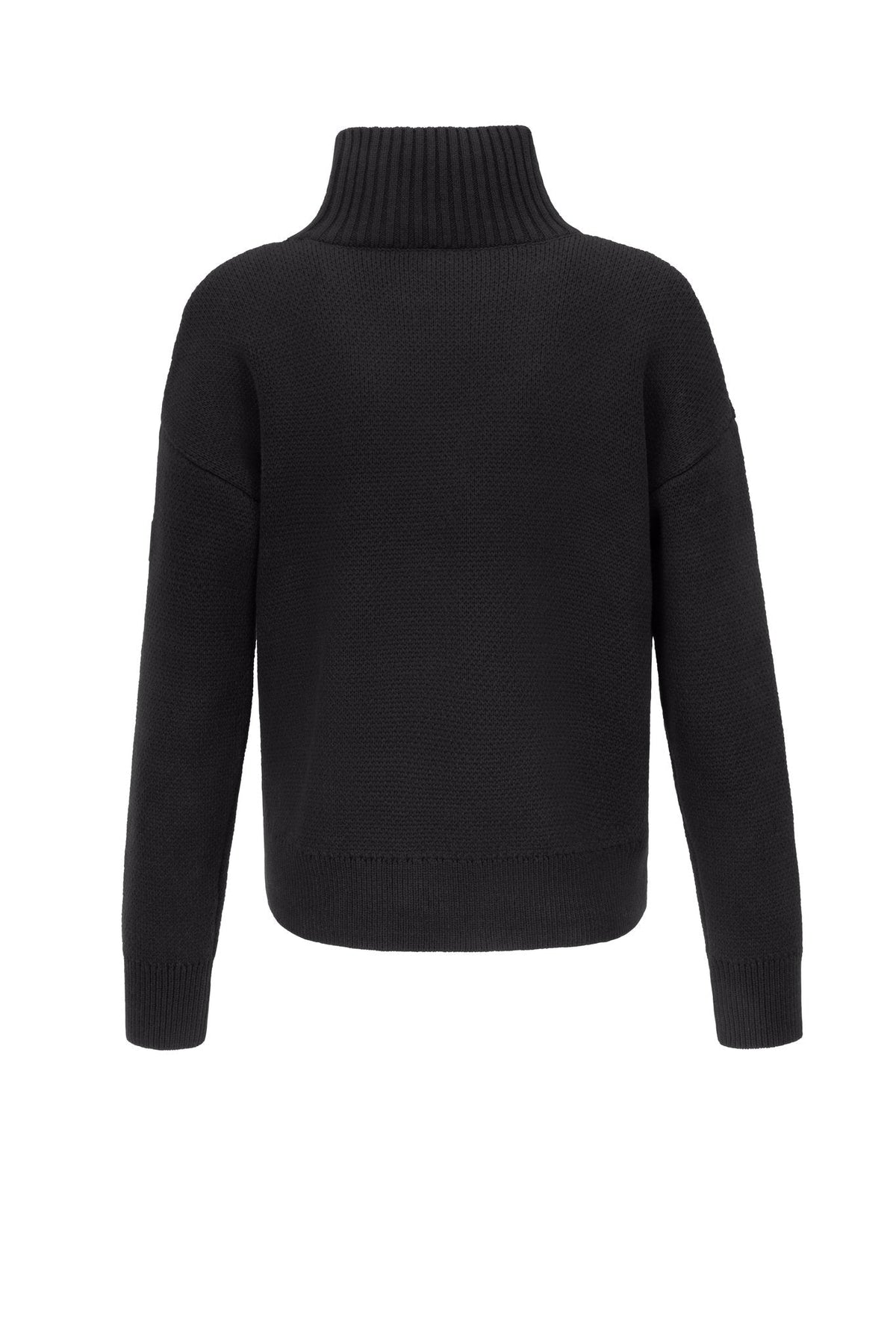 HERITAGE KNIT JUMPER - Black
