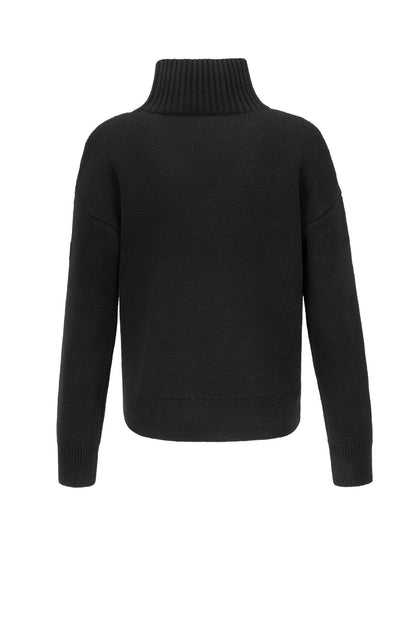 HERITAGE KNIT JUMPER - Black
