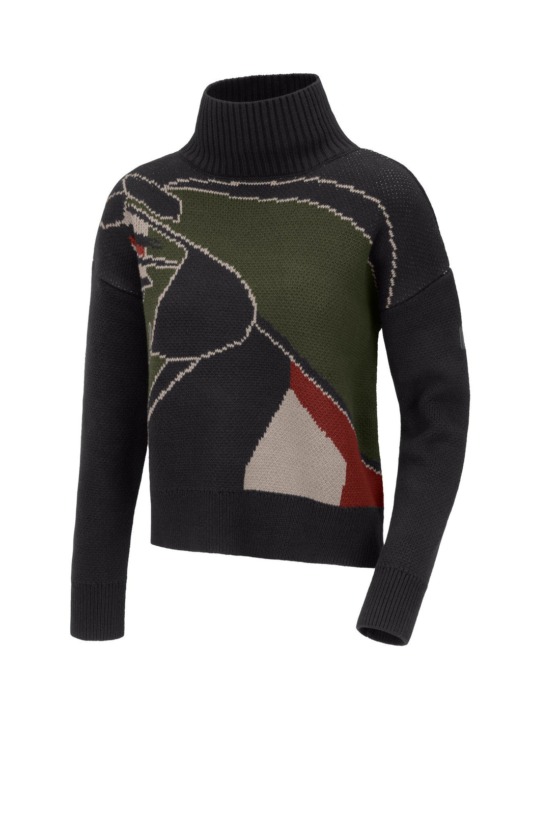 HERITAGE KNIT JUMPER - Black