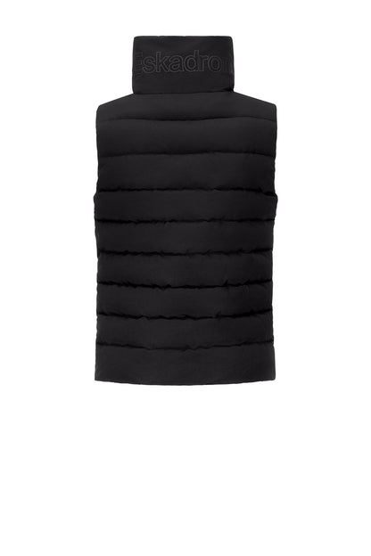 HERITAGE QUILT WAISTCOAT - Black