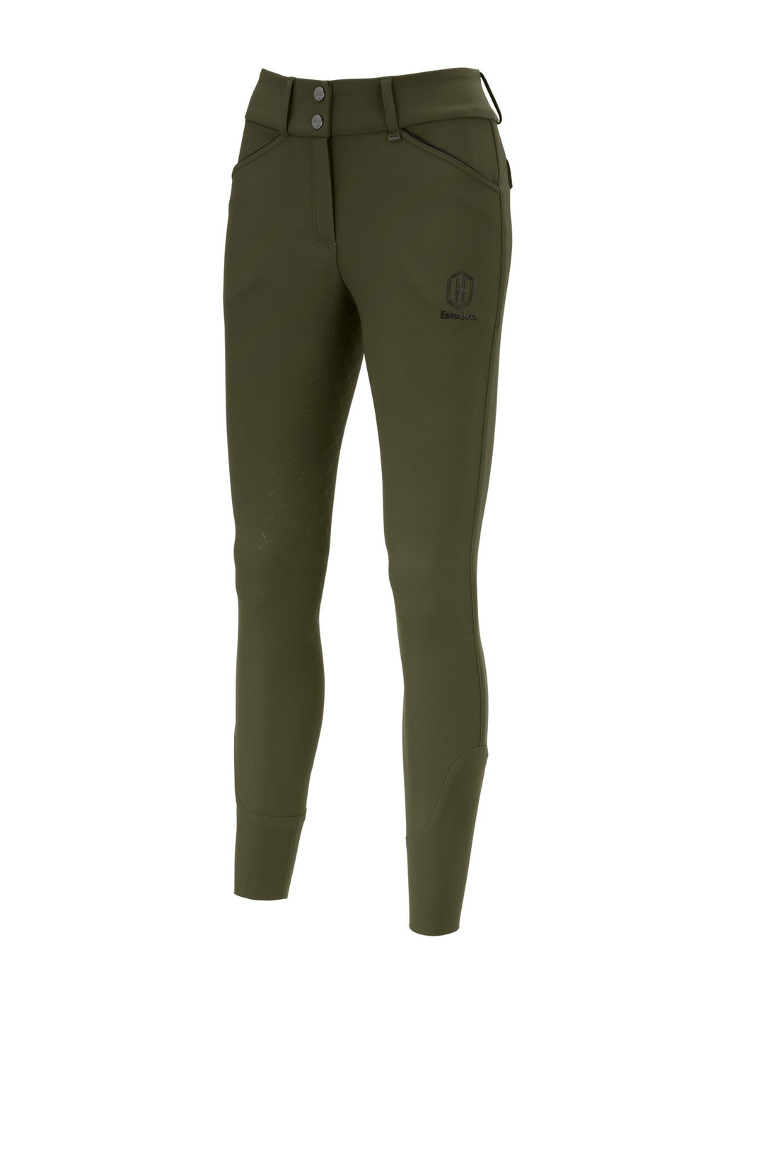 HERITAGE FULL GRIP Riding Breeches - Deep Moss