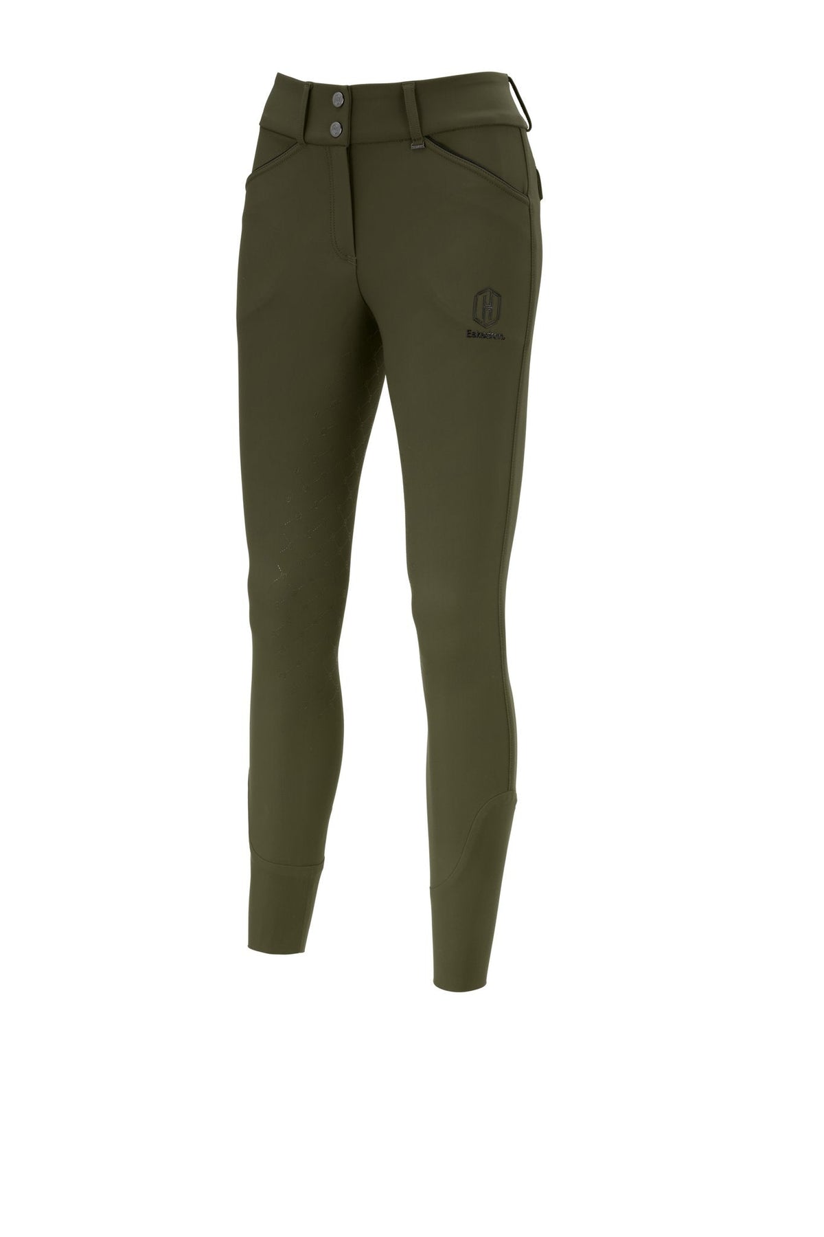 HERITAGE FULL GRIP Riding Breeches - Deep Moss