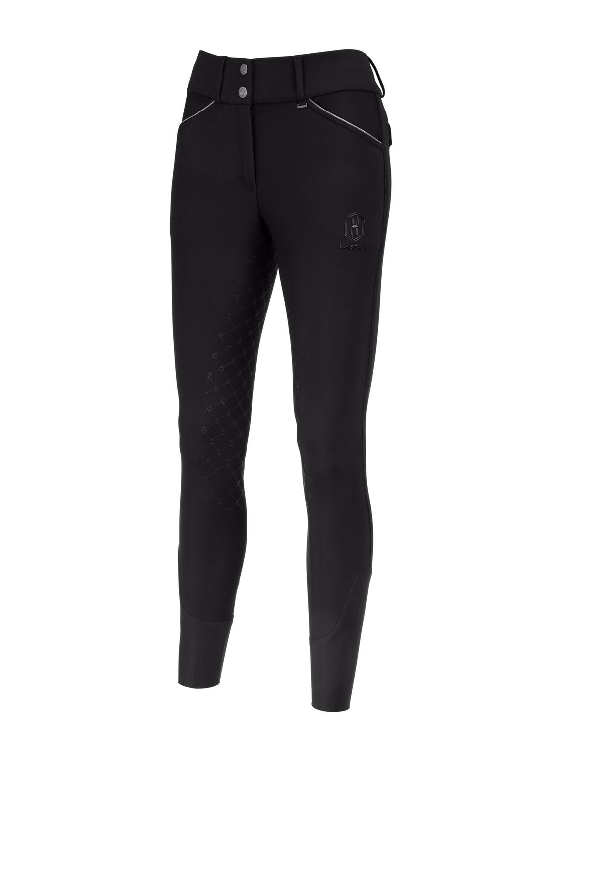 HERITAGE FULL GRIP Riding Breeches - Black