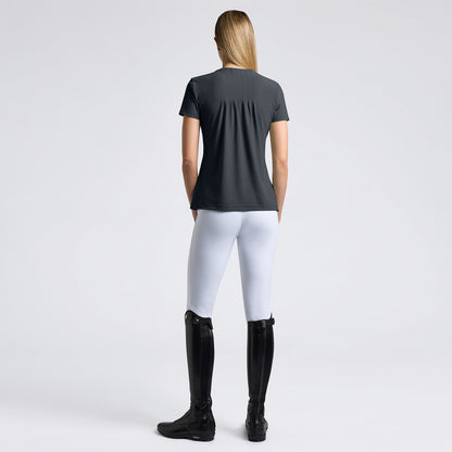 Cavalleria Toscana Ct Ladies Jersey T-shirt With 3D Logo