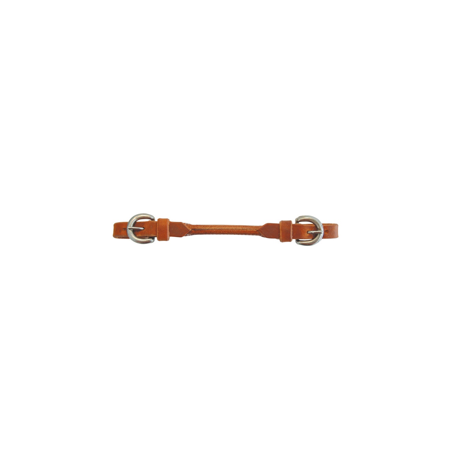 ROUND LEATHER CURB CHAIN.