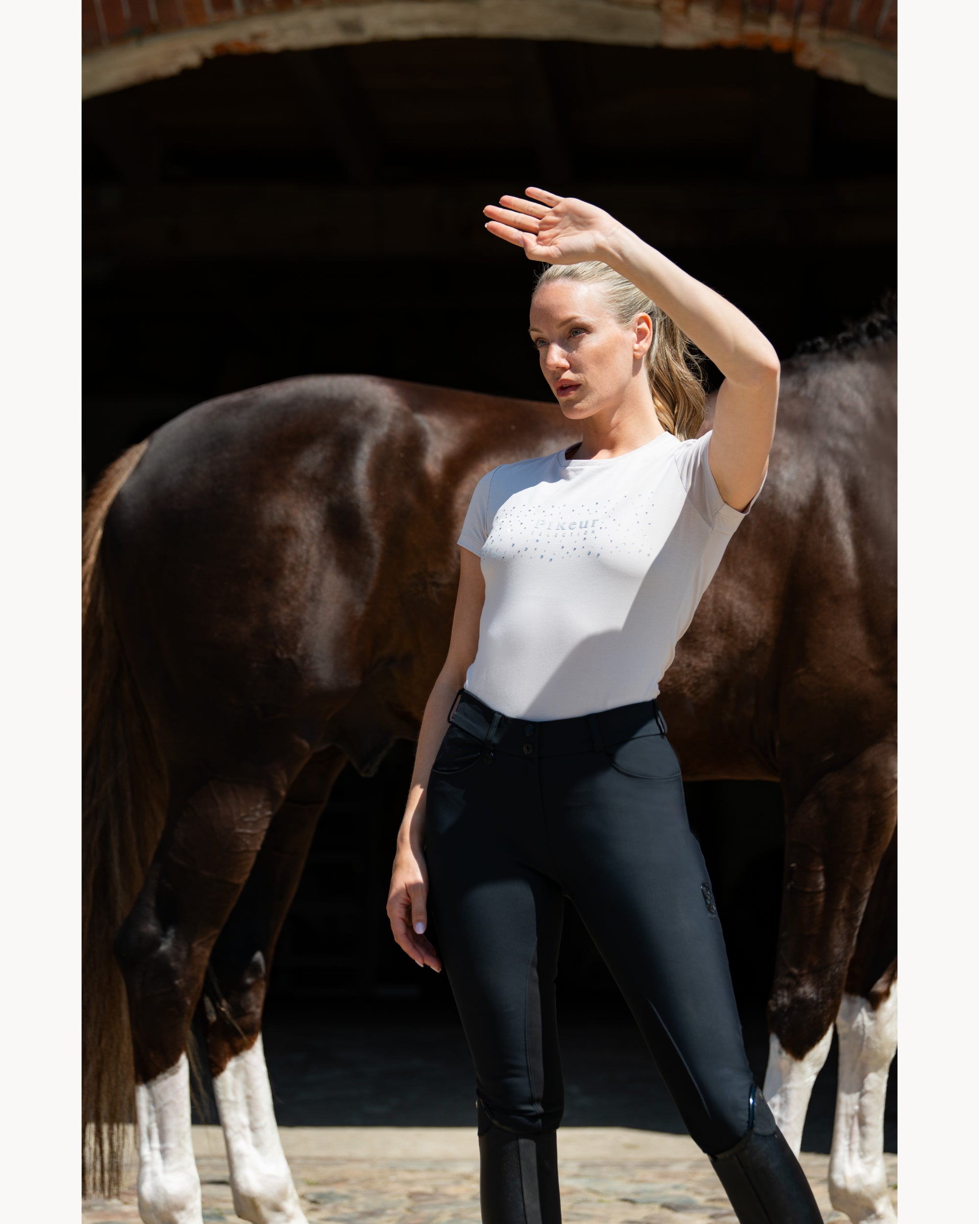 Pikeur Sinita Ladies Cotton T-Shirt 1247