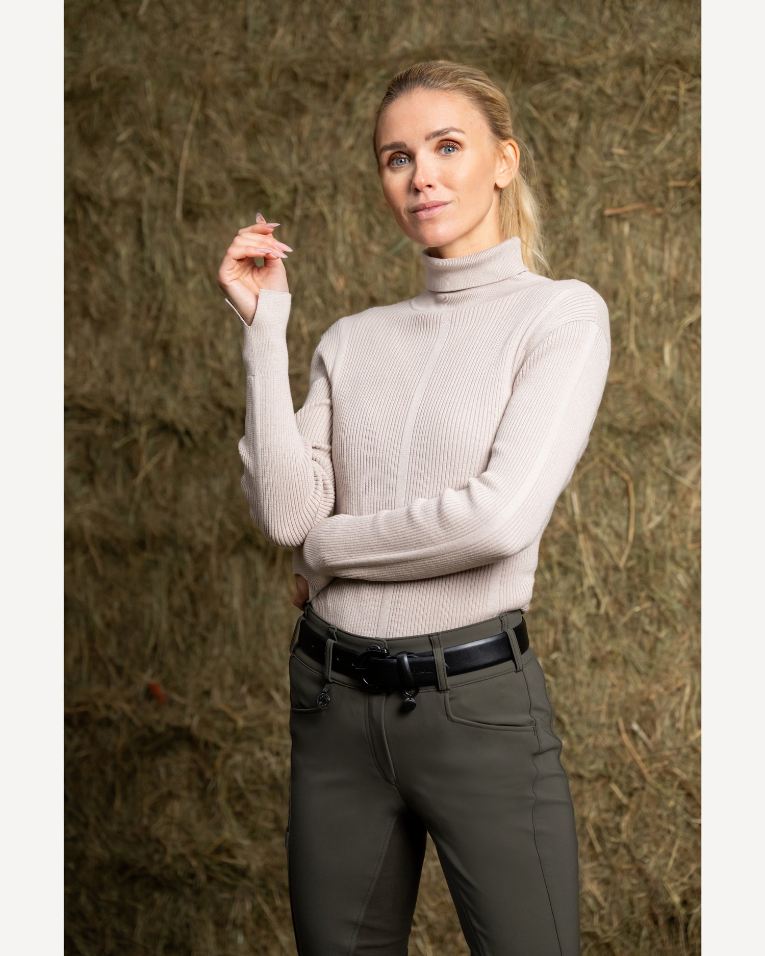 Pikeur Lainey Ladies Knitted Roll Neck Sweater 8271