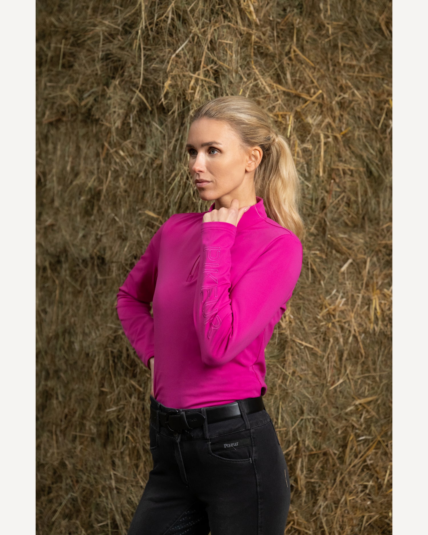 Pikeur Liza Ladies Zip Shirt 8276