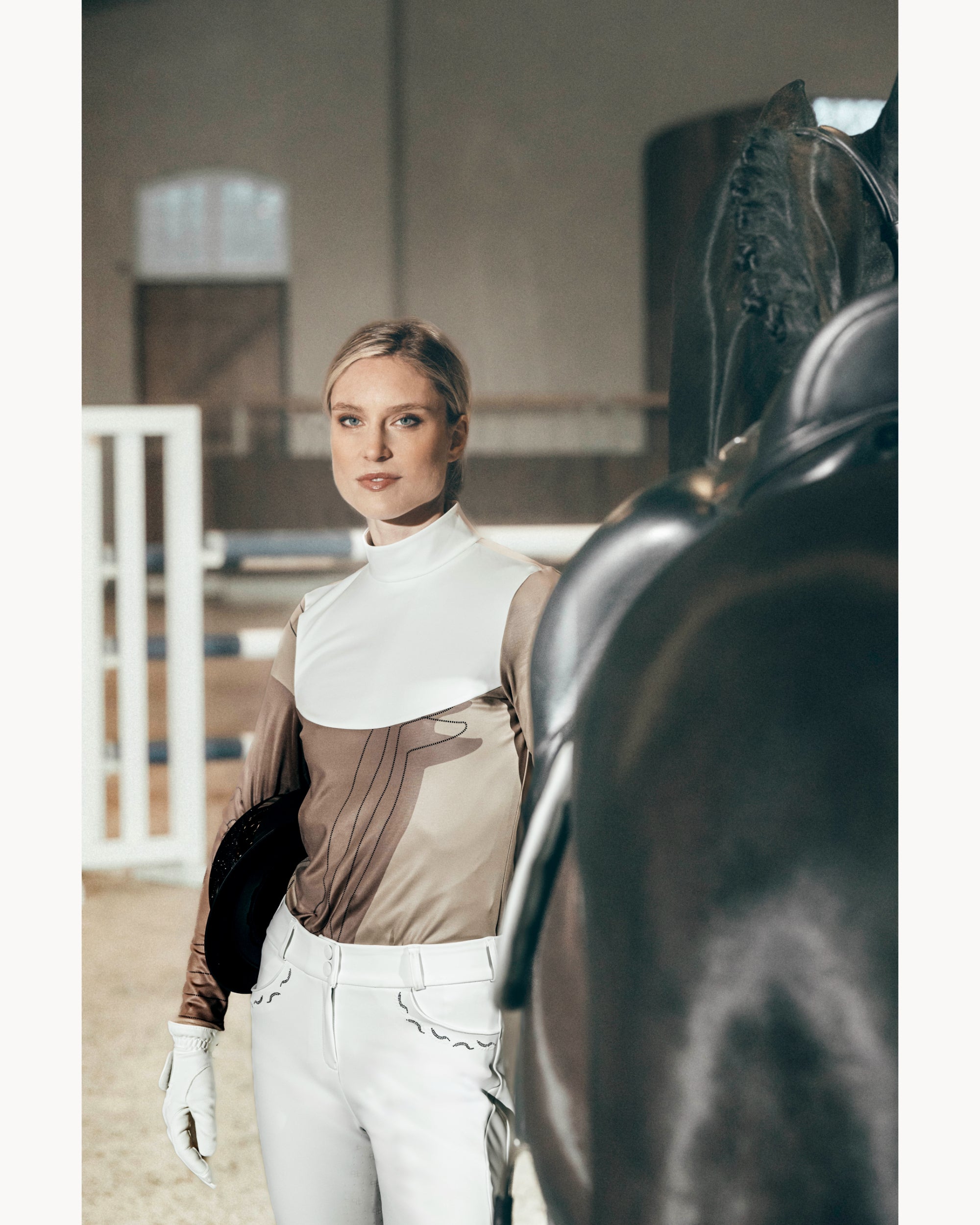 Pikeur Lolita Ladies Long-Sleeved Show Shirt 2288