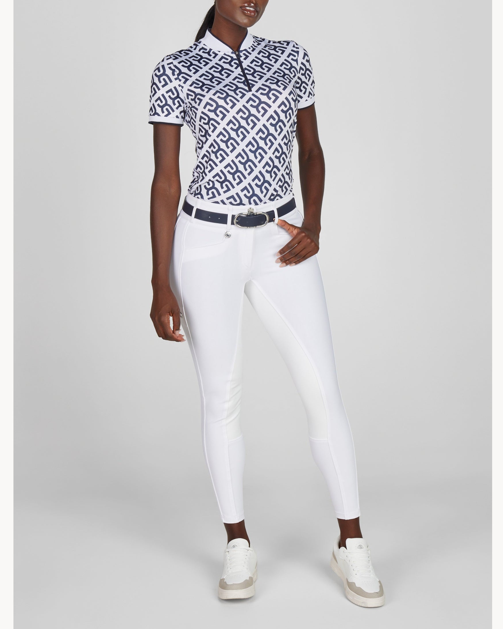 Pikeur Rina Ladies Half-Zip Polo Shirt 1204