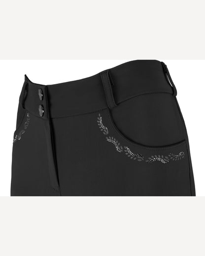 Pikeur Ceelina FFL Ladies Faux Suede Seat Breeches 4508