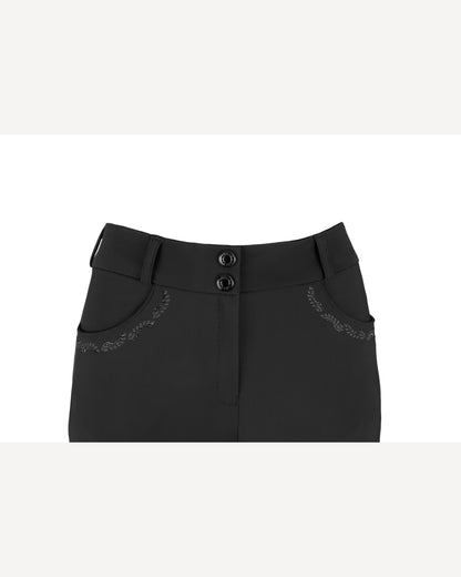 Pikeur Ceelina FFL Ladies Faux Suede Seat Breeches 4508