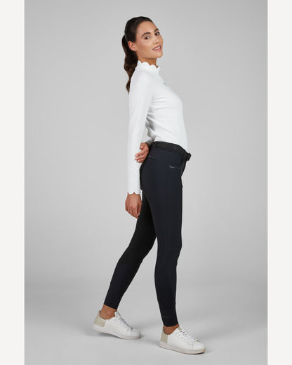 Pikeur Ceelina FFL Ladies Faux Suede Seat Breeches 4508