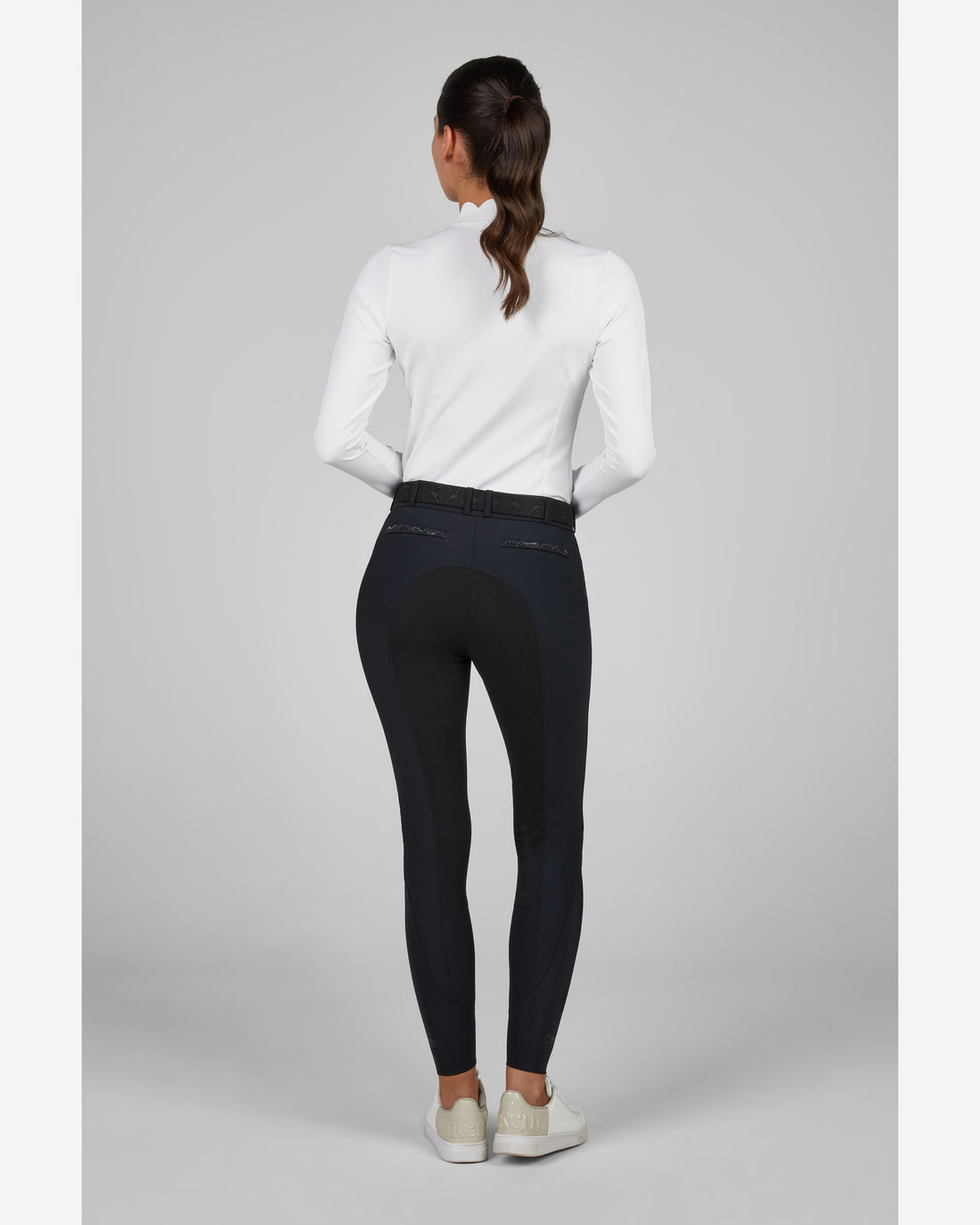 Pikeur Ceelina FFL Ladies Faux Suede Seat Breeches 4508