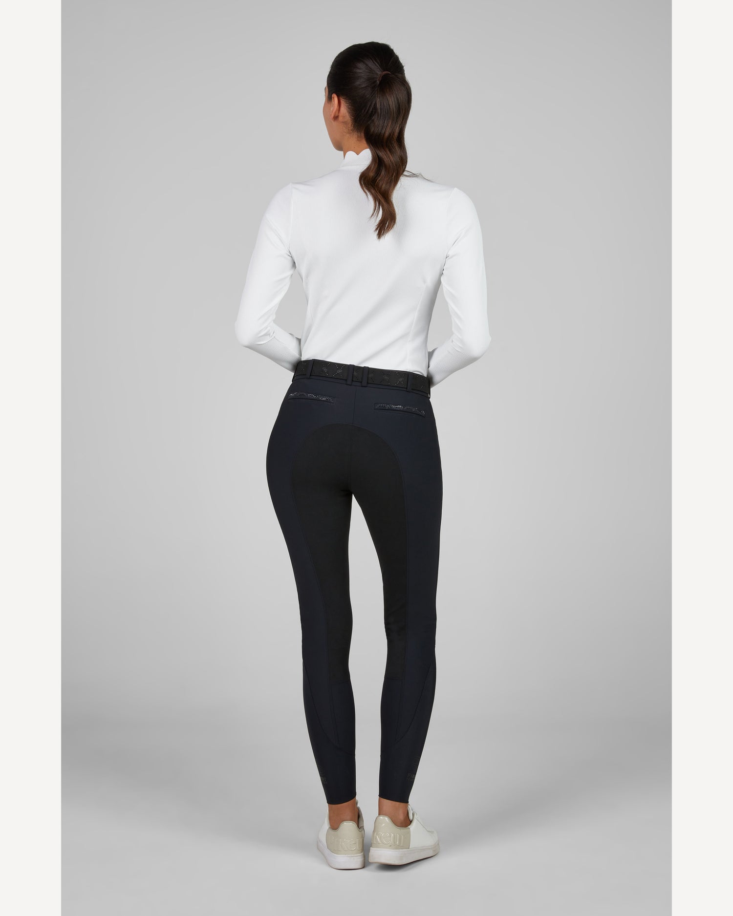 Pikeur Ceelina FFL Ladies Faux Suede Seat Breeches 4508