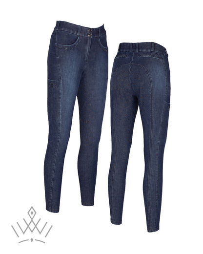 Pikeur Brinja Denim Full Grip Ladies Breeches 145215