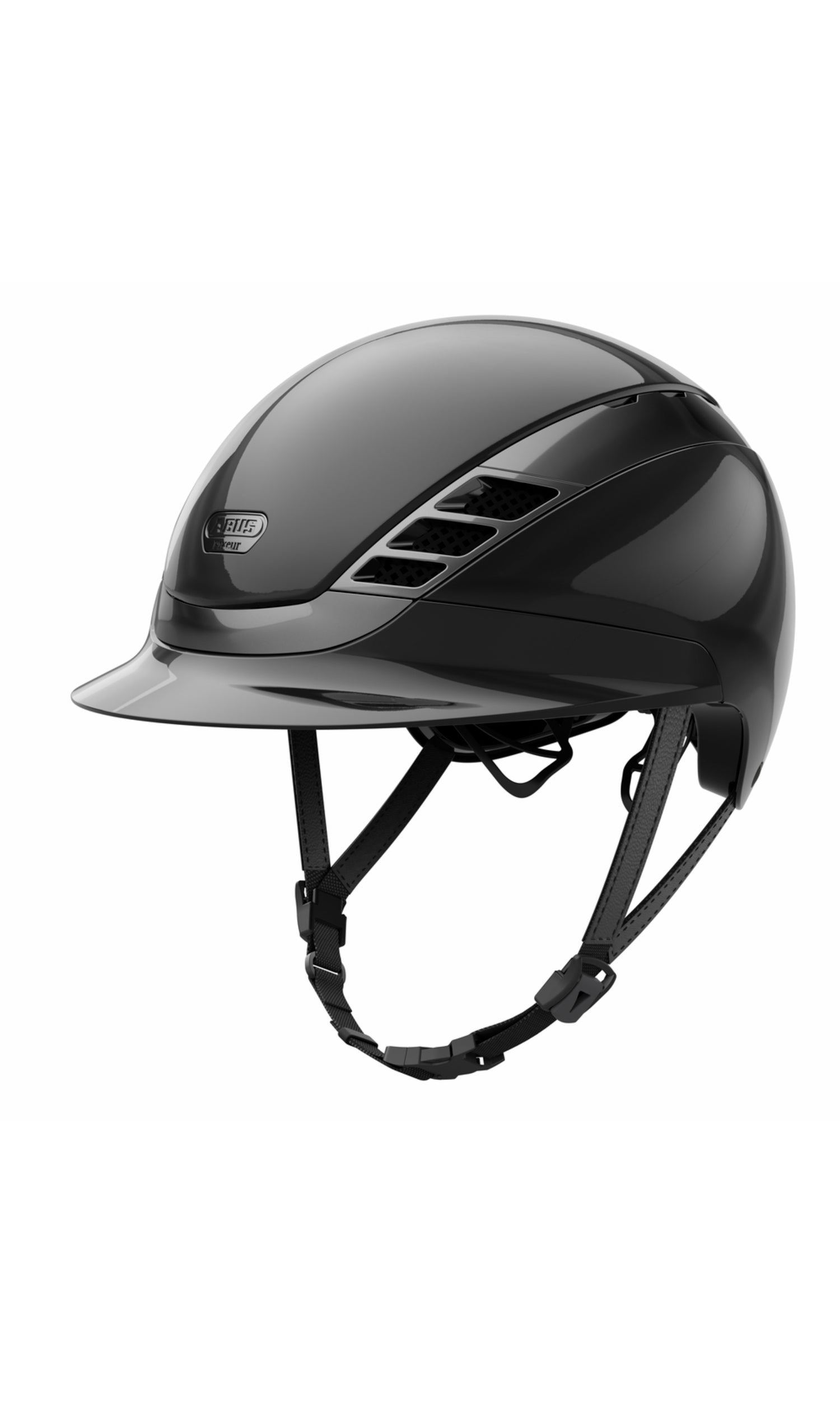 Abus x Pikeur AirLuxe Chrome Riding Helmet