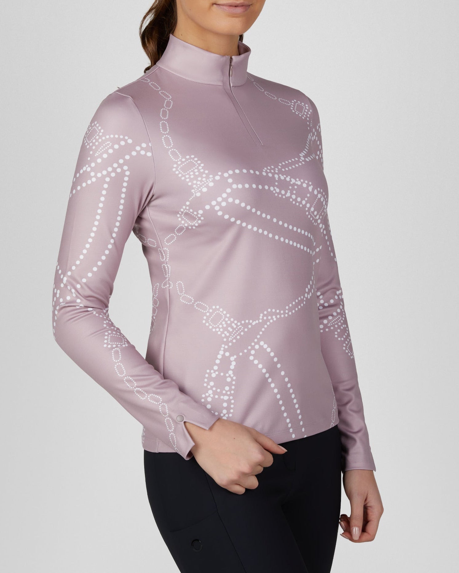 Pikeur Lola Ladies Zip Print Shirt 2284