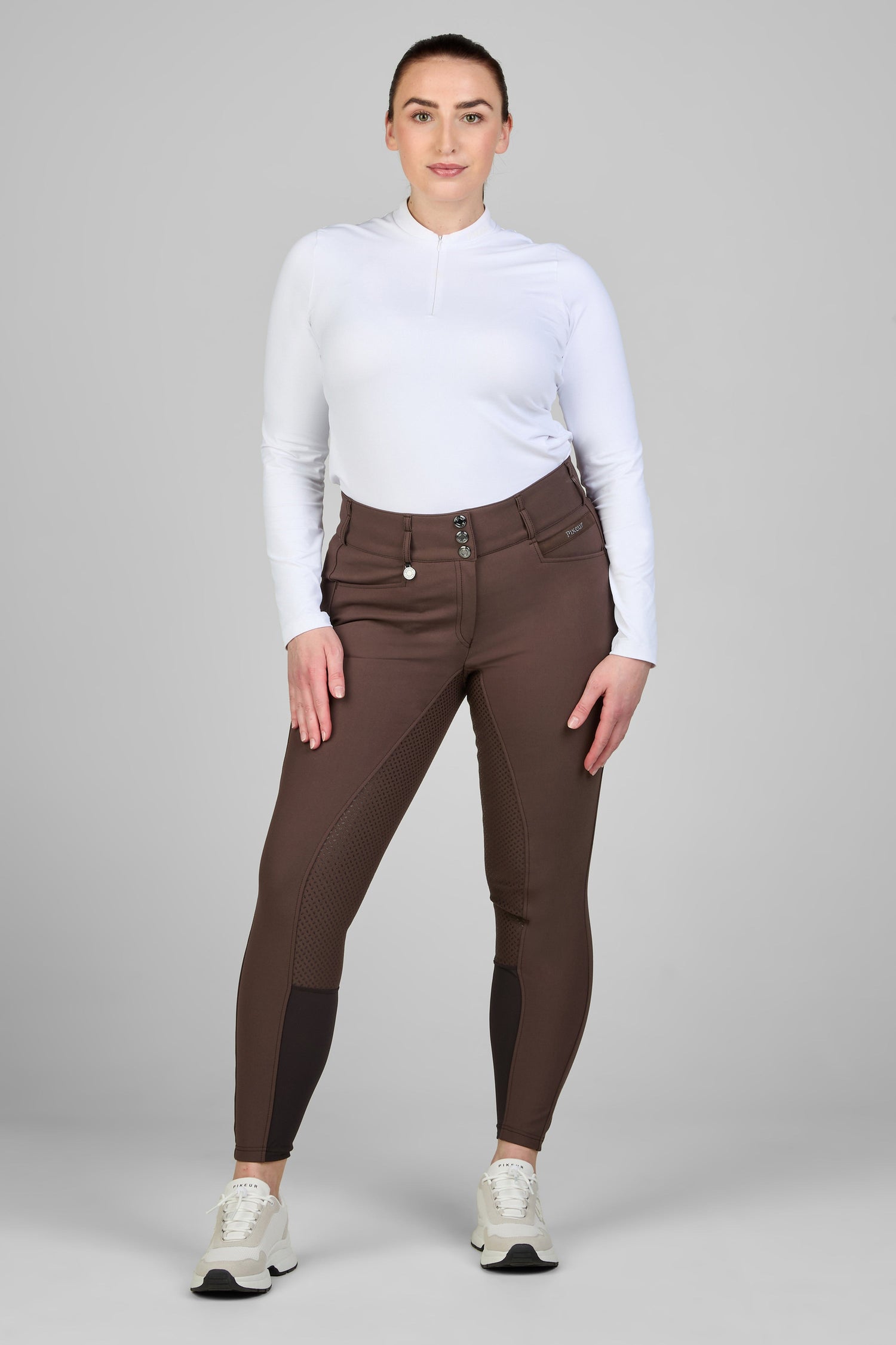 Pikeur Candela Full Grip Ladies Breeches 141706- Truffle