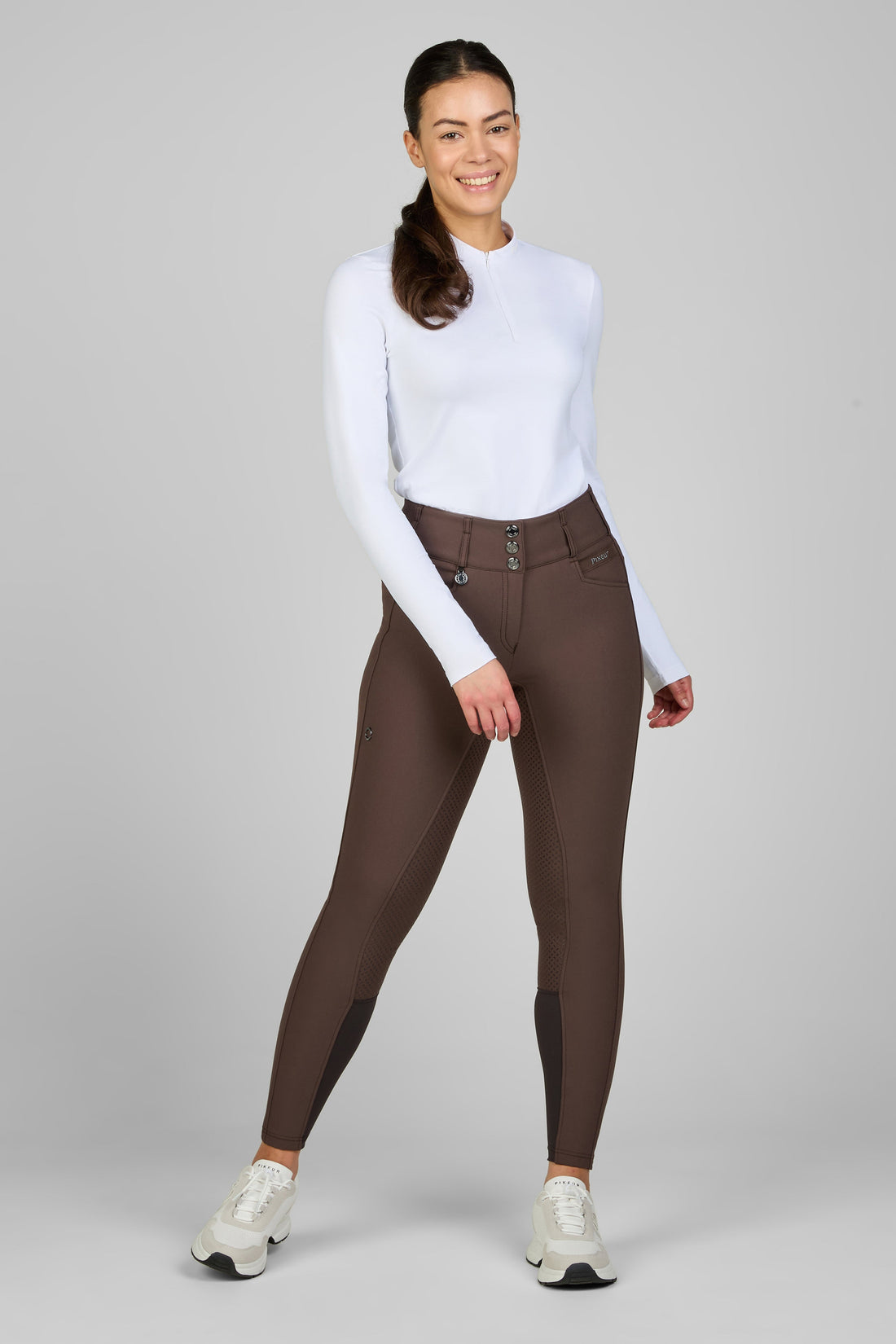 Pikeur Candela Full Grip Ladies Breeches 141706- Truffle